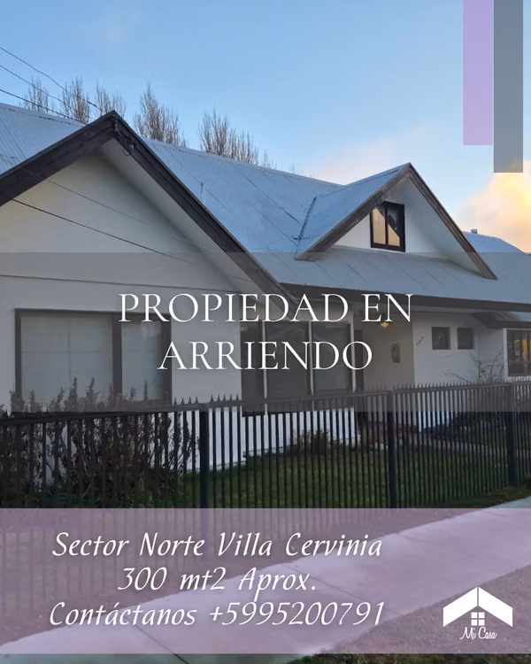 PROPIEDAD VILLA CERVINIA SECTOR NORTE