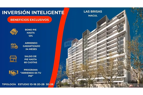 Sin comision - 2d+2b en macul