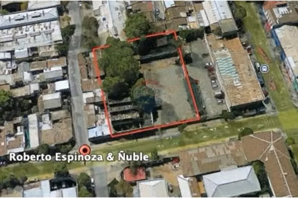 Terreno calle ñuble / nataniel cox