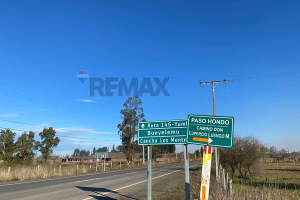 Parcela  en paso hondo, límite yumbel y quillón