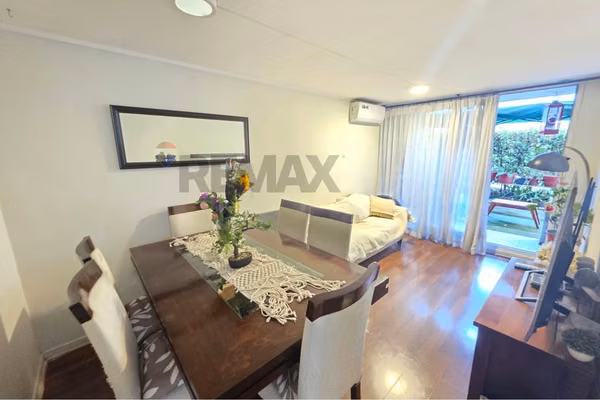 Depto 3d 2b en primer piso con gran patio privado
