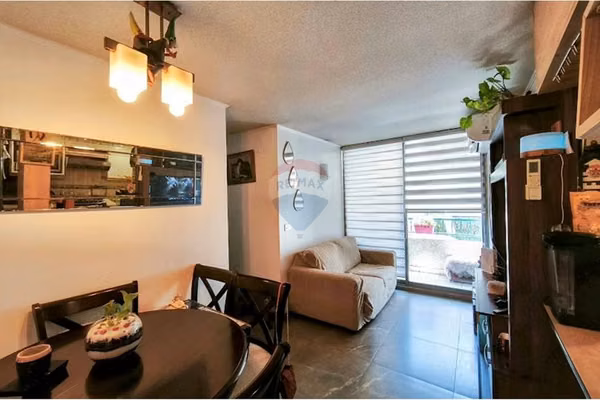 Depto 3d1b luminoso con 2 balcones santiago centro