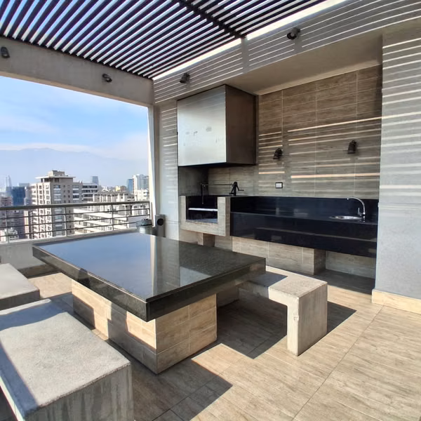 Vendo comodo departamento 1 habitación 1 baño con bodega  en General Mackenna 1555 Santiago