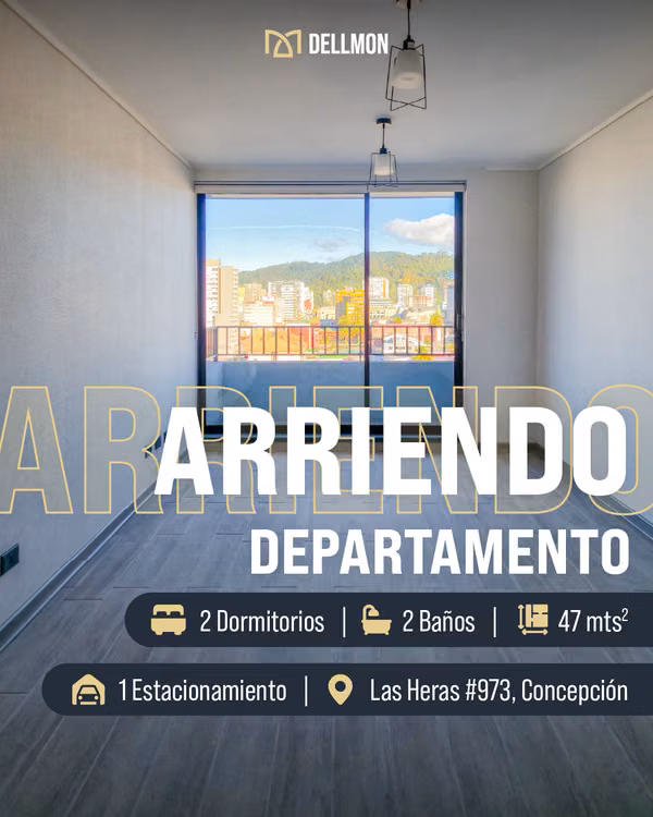 ARRIENDO DEPARTAMENTO 2D2B+1E