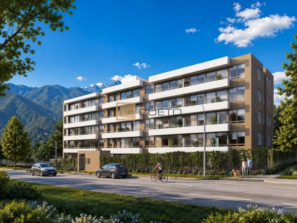 Departamentos en Venta 2D, 1B en Barrio Norte de Villa alemana