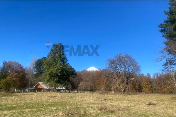 Venta parcela vista al volcán en pucón