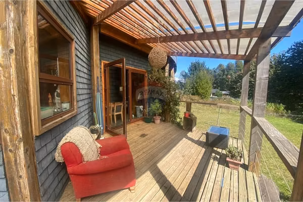 Venta casa 4d + oficina parcela 5000 m²