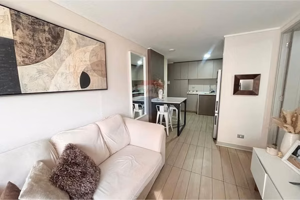 Moderno depto. en ñuñoa/1d,1b,estac,bodega
