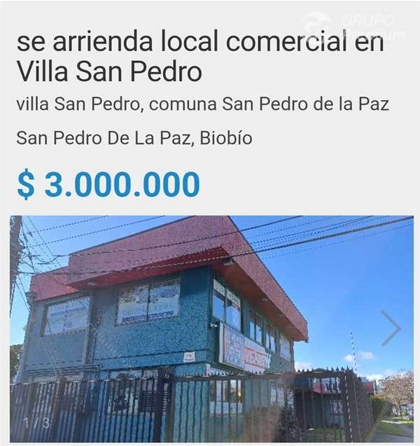 Local Comercial en arriendo en San Pedro de la Paz