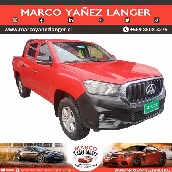 MAXU T60 DX 4X4 2.8 / AÑO  KILOMETROS / EXCELENTE ESTADO
