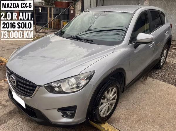 MAZDA CX-5 2.0 R AUT. 2016 SÓLO 73.000 KM.