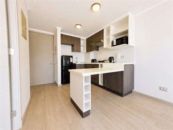 Departamento en venta de 1 dorm. en Santiago