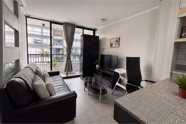 Venta moderno depto en santiago 1d