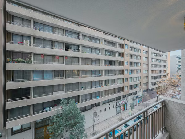 Venta depto 1 dormitorio Metro Parque Bustamante