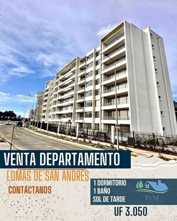 SE VENDE DEPARTAMENTO EN LOMAS DE SAN ANDRÉS, CONCEPCIÓN