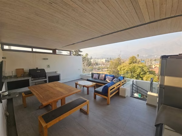 Departamento Penthouse en arriendo de 3 dorm. en La Reina