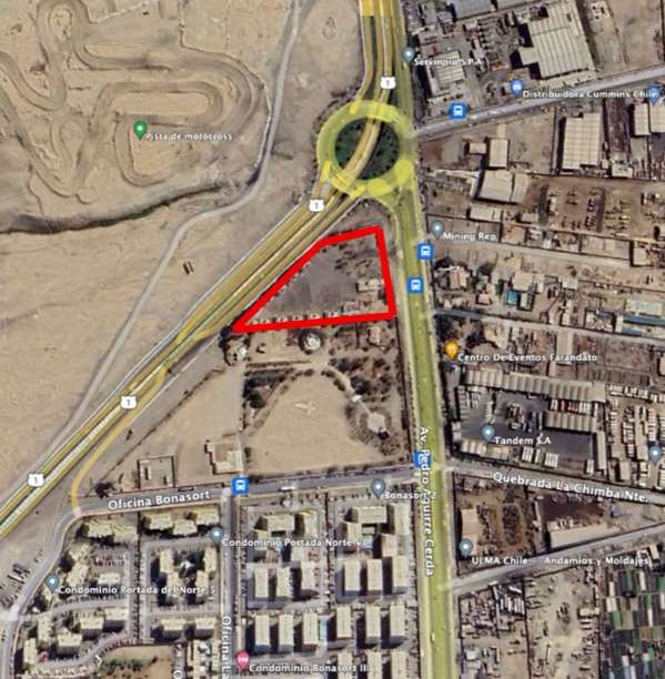 TERRENO ESQUINA PREMIUM, ENTRADA NORTE DE ANTOFAGASTA