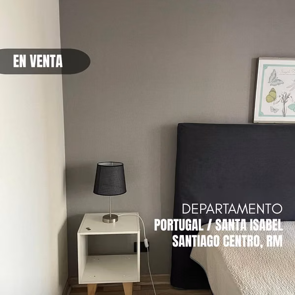 VENTA DEPARTAMENTO 1 DORMITORIO 1 BAÑO Y BODEGA