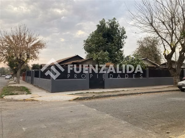 Sitio 518mts con 2 casas, en venta Peñalolén