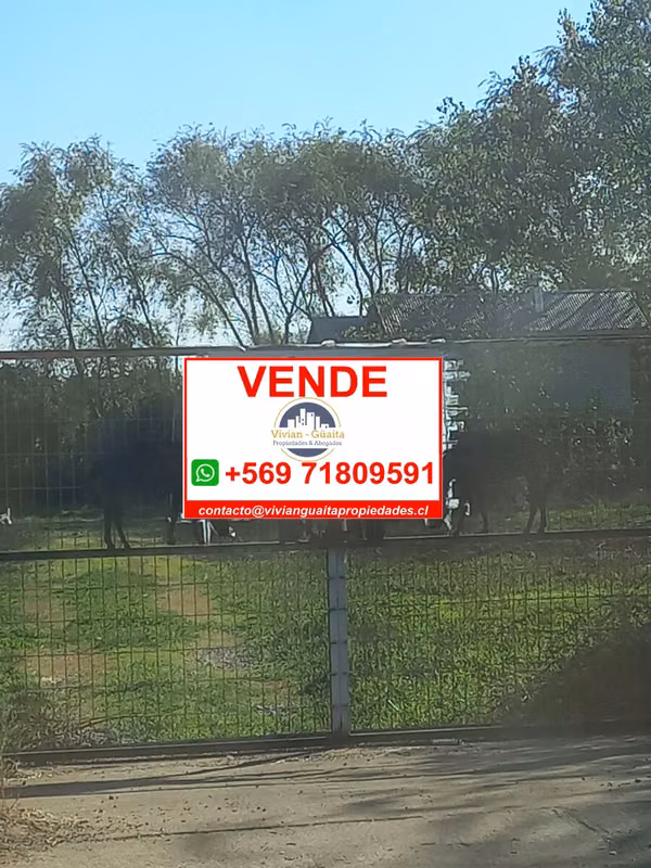 Vendo Parcela a Orilla de Camino Principal, Pelarco.