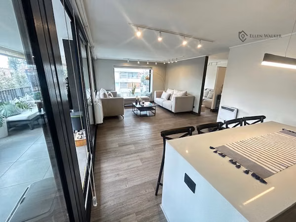 Amplio Departamento 3D+3B+ Sala de Estar | 147 m² | Metro Chile España | 2 Terrazas