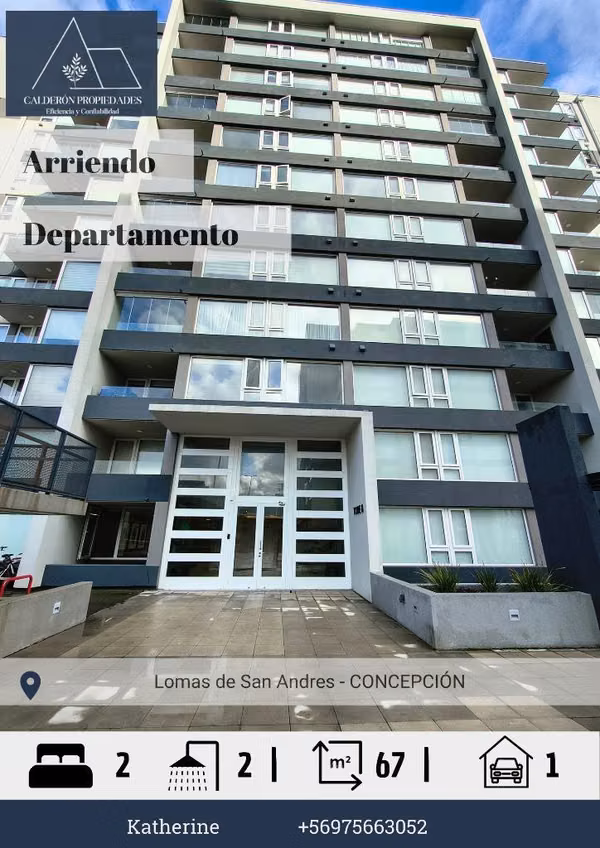 Departamento en arriendo Lomas de San Andrés, Concepción