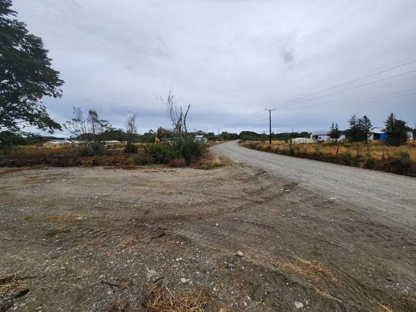 Se vende terreno industrial con proyecto listo en el sector de Caulín, comuna de Ancud