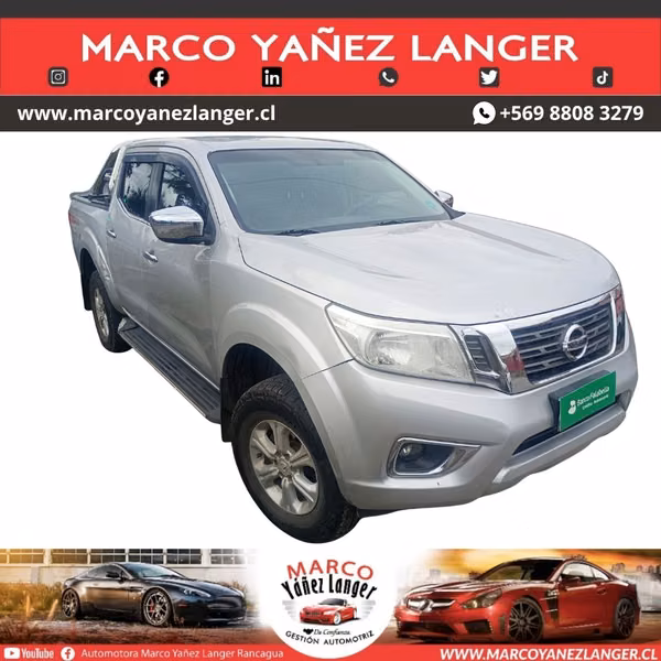NISSAN NP300 DCAB 4X4 2.3 / AÑO  KILOMETROS / EXCELENTE ESTADO