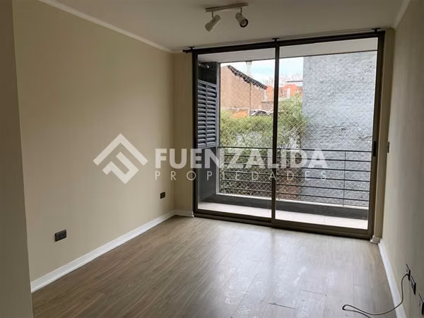 Arriendo Departamento en Santiago de 1 dormitorio bodega