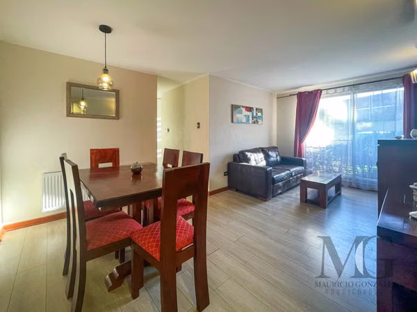 Arriendo Departamento Amoblado – Condominio Licanray, Bello Horizonte, Rancagua