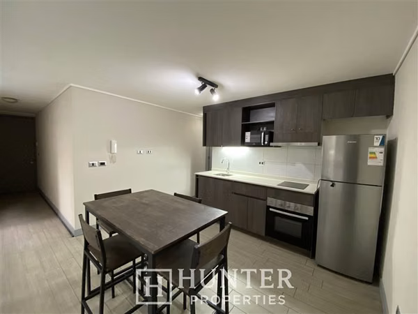 Departamento arriendo 1D 1B Metro Santa Isabel