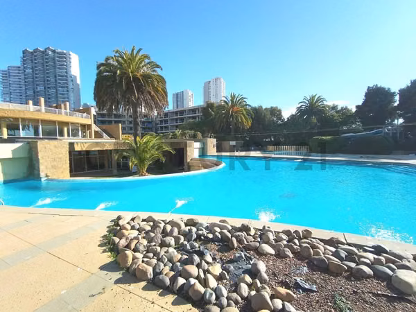 Departamento 3D 2B amoblado en condominio full equipado – Concón