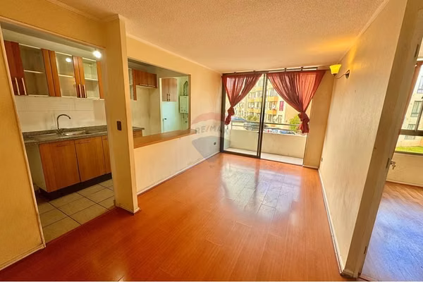 Depto en arriendo 3d y 1 b con estacionamiento