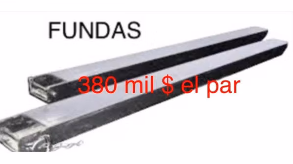 Fundas y uñas grúa horquilla
