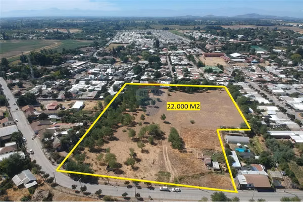 Se vende terreno de 22.000 m2 - villa alegre
