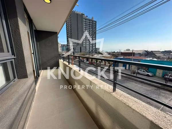 Arriendo Departamento con Balcón 1D1B Buzeta 3944 Cerrillos