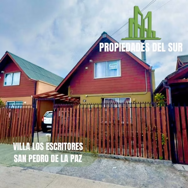 VENTA DE CASA EN VILLA LOS ESCRITORES, SAN PEDRO DE LA PAZ