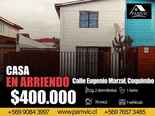 Casa en Arriendo en Calle Eugenio Marzal