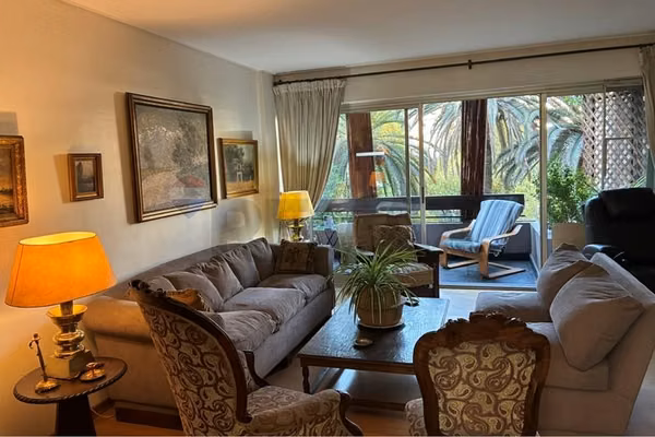 Departamento providencia 3 d + 2 b + servicios