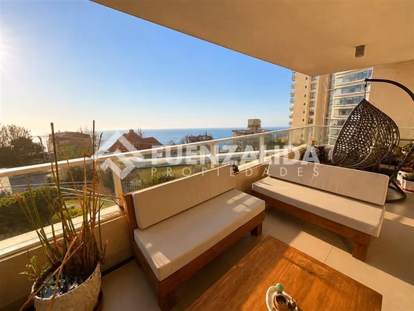 Amplio Depto.3D3B2EB, Con vista a la Bahía