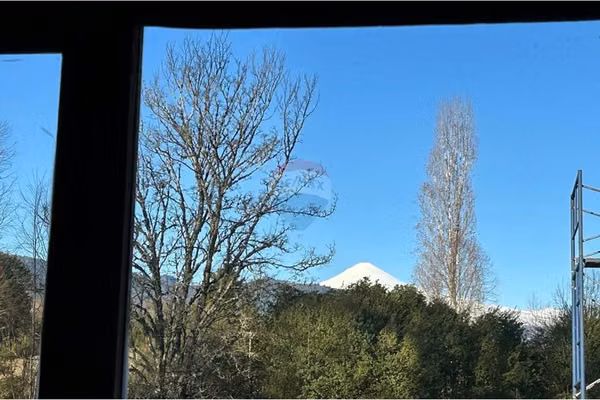 Parcela con casa en villarrica