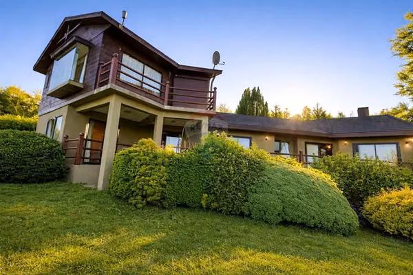 Gran casa en arriendo camino villarrica pucón