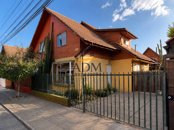 Casa 3D 2B + Sala de Estar y Quincho | Villa Alemana Norte