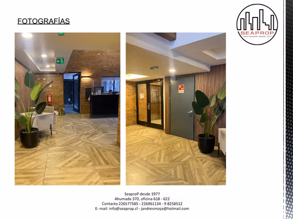Arriendo Departamento 1D - 38 m2 Carmen – Santiago Centro