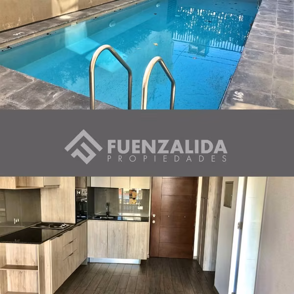 Depto Semi Nuevo en Arriendo 1D Metro Irarrazabal