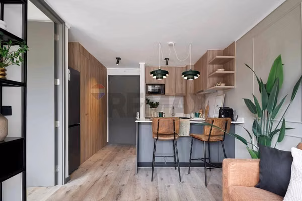 Depto en arriendo de 1d+1b nuevo