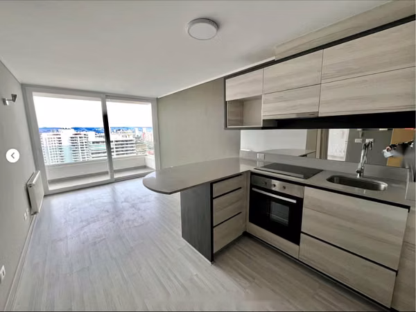 Arriendo Dpto NUEVO - 600.000 - Bosques de Montemar (2H+2B+E+B) D