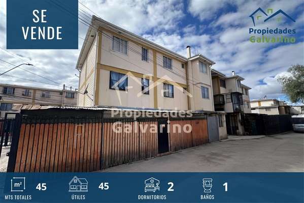 Departamento en venta de 2 dorm. en Maipú