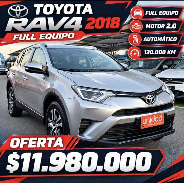 TOYOTA RAV4 FULL EQUIPO AUTOMATICA 2.0