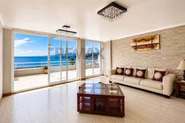 Departamento en 1ª línea con vista al mar
